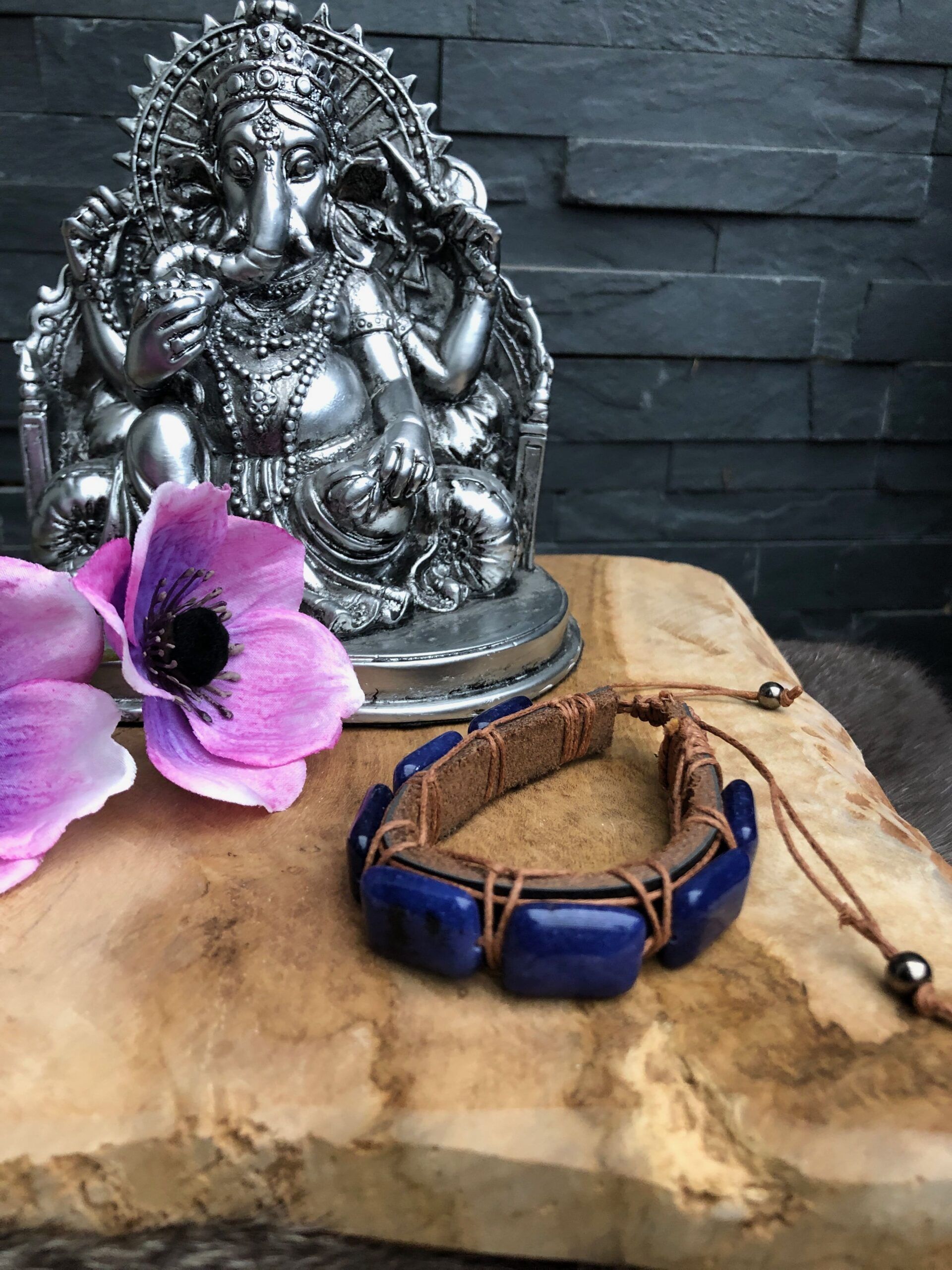 Lapis Lazuli ‘Ibiza’ armband